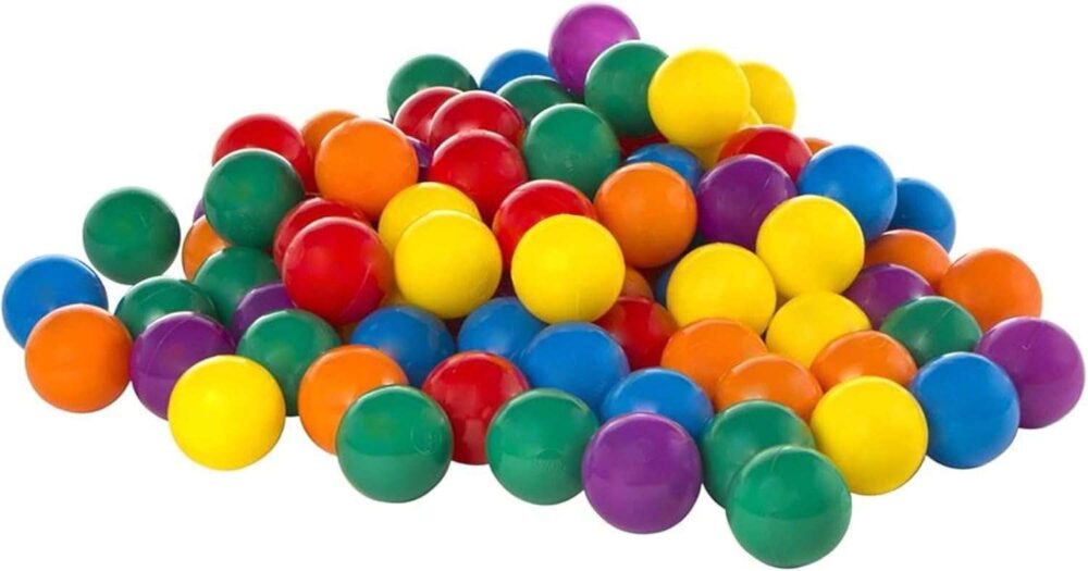 Intex Fun Balls - 100pcs Multi-Colored - Image 2
