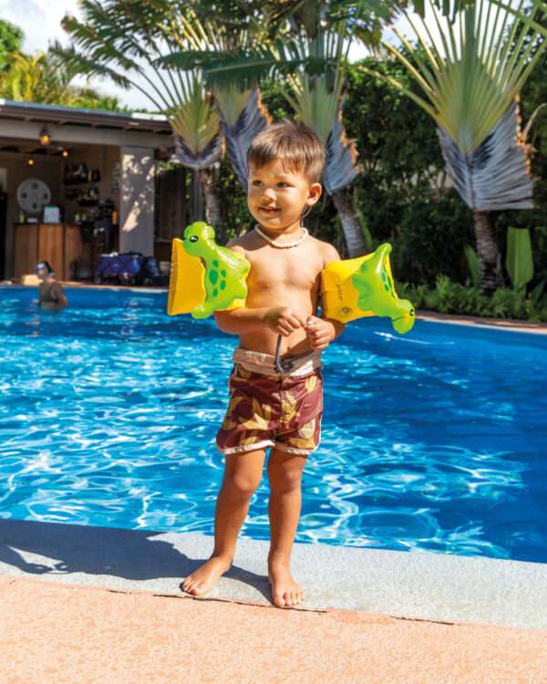 Dinosaur Inflatable Arm Band Floaties - Image 2