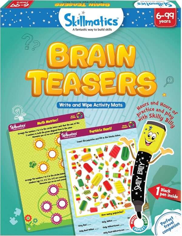 Skillmatics Educational Game: Brain Teasers - Image 2