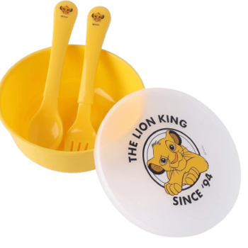 Disney The Lion King Bowls with Spoon and Fork for Babies