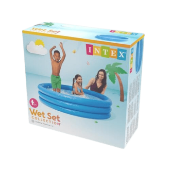 INTEX - CRYSTAL BLUE POOL - 147*33 CM
