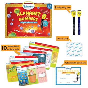 Skillmatics Educational Game : Alphabet And Numbers