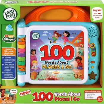 LeapFrog 100 Words About Places I Go Learning Book