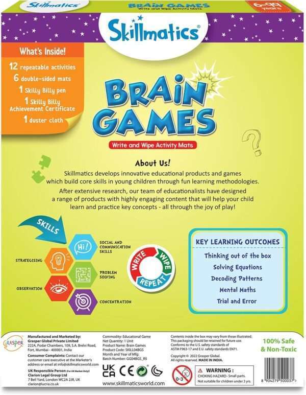 Skillmatics Educational Game - Brain Games - Image 6