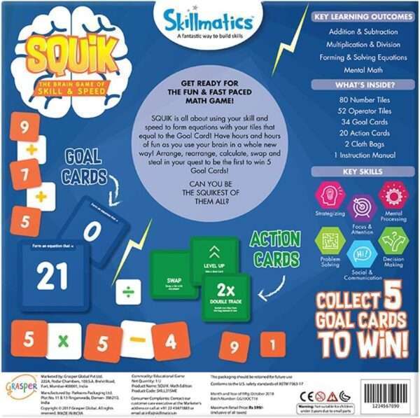 Skillmatics Squik - Math Edition - Image 3