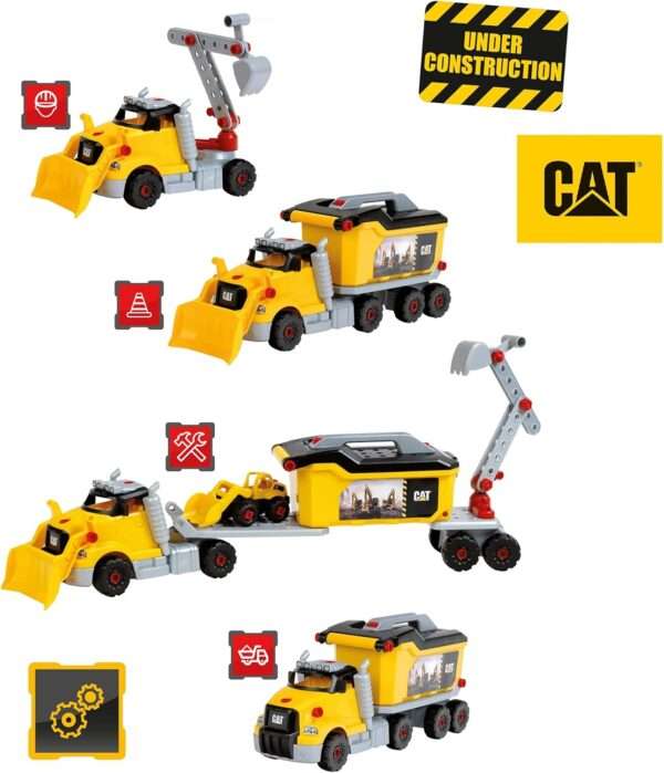 Cat®:Screw Truck 4-in-1 Set - Image 3