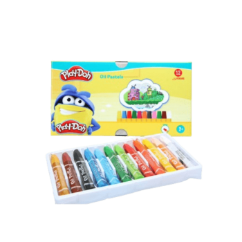 Playdoh - 12 Colors Oil Pastels