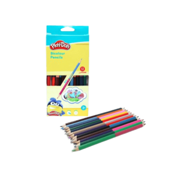 Playdoh - Bicolor Pencils – 12 Colors