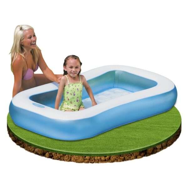 INTEX RECTANGULAR POOL 166*100*25 CM - Image 3