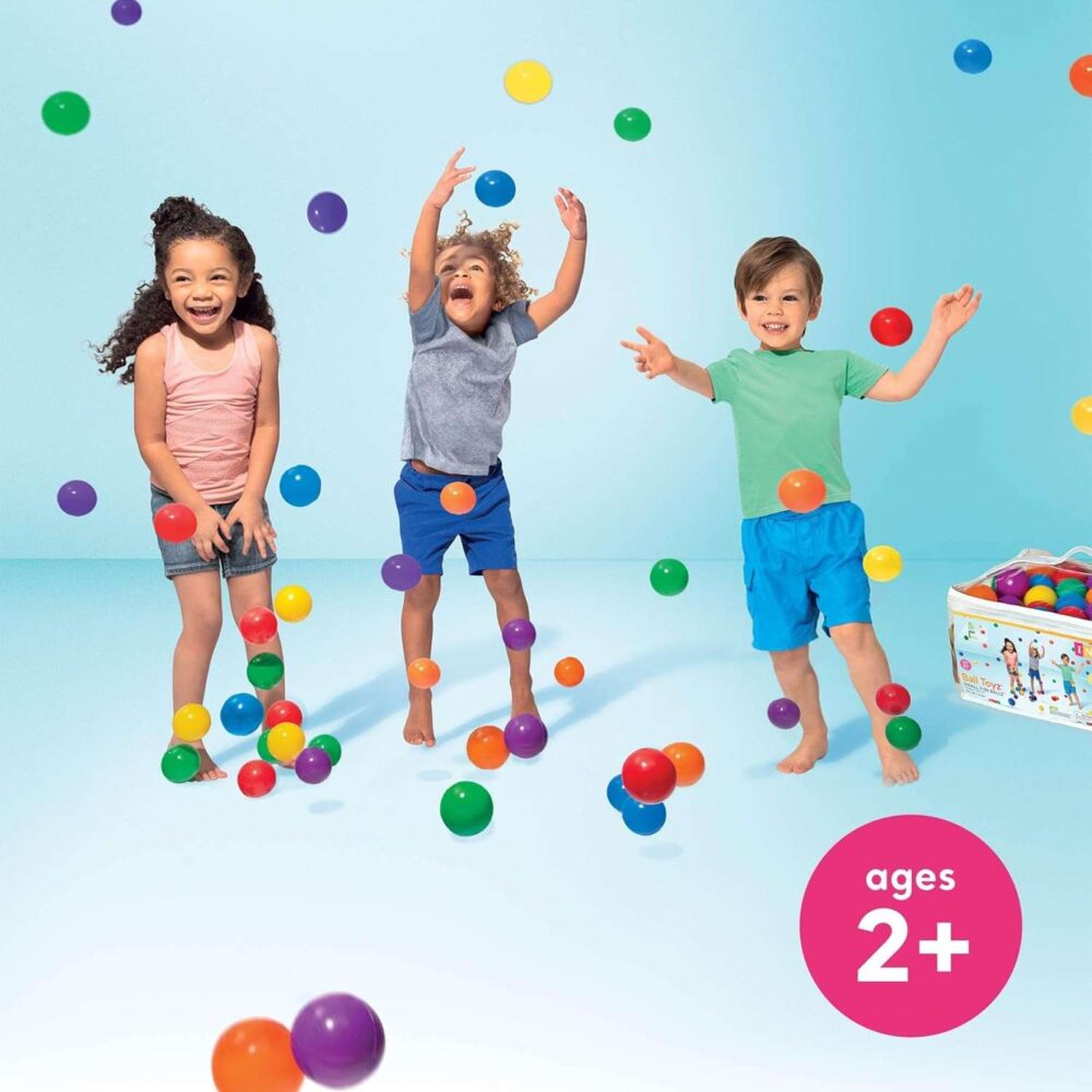 Intex Fun Balls - 100pcs Multi-Colored - Image 4