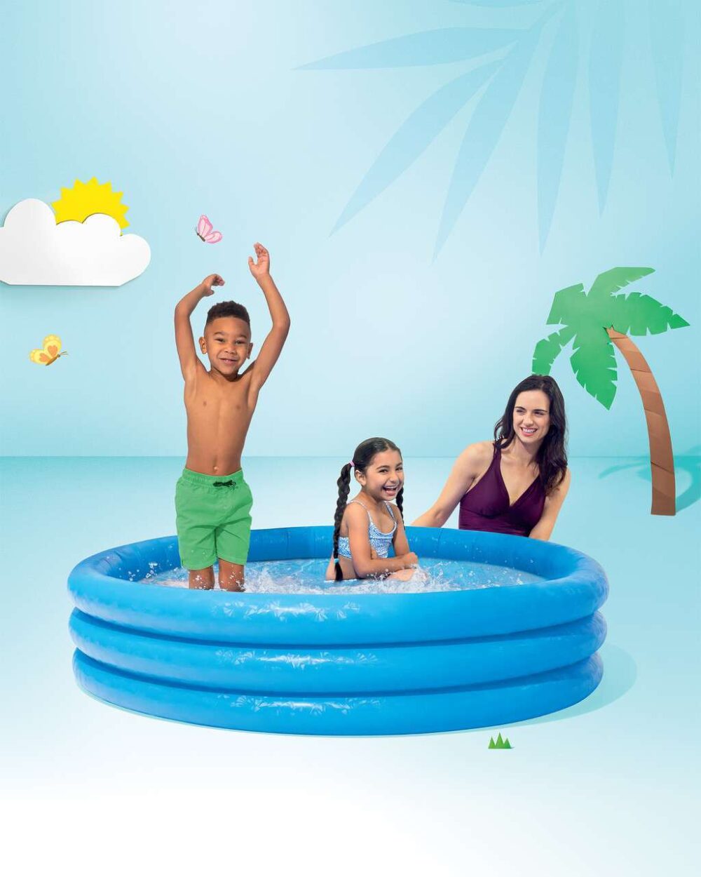 INTEX - CRYSTAL BLUE POOL - 147*33 CM - Image 3
