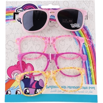 Hasbro MLP Kids Interchangeable Frame Sunglasses Set