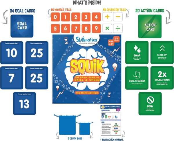 Skillmatics Squik - Math Edition - Image 4