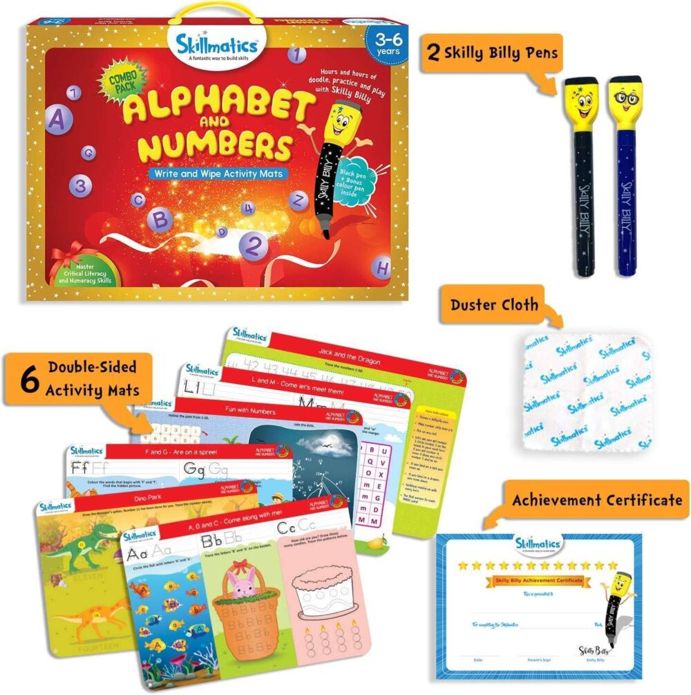 Skillmatics Educational Game : Alphabet And Numbers - Image 4