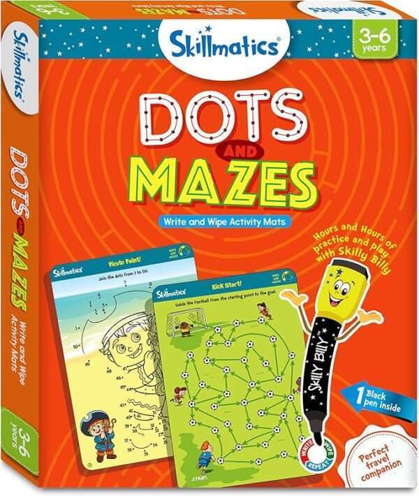 Skillmatics Educational Game - Dots & Mazes - Image 6