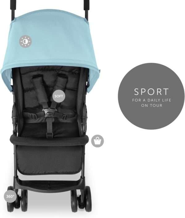 Hauck Sport Pushchair, Blue - Image 7