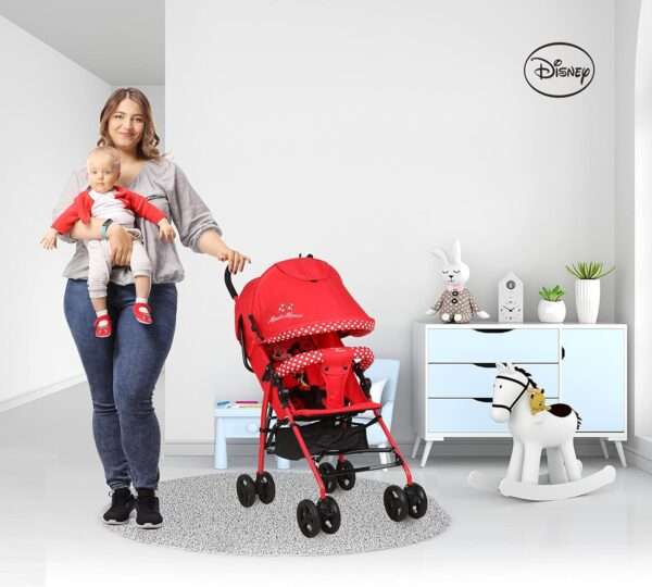 Disney Minnie Mouse Lightweight Adventure Stroller - Image 9