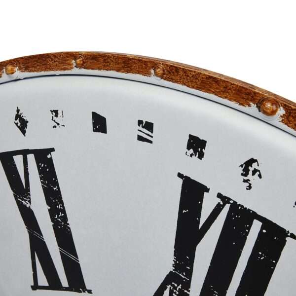 Creative Co-op Classic Round Metal Wall Clock - Image 10