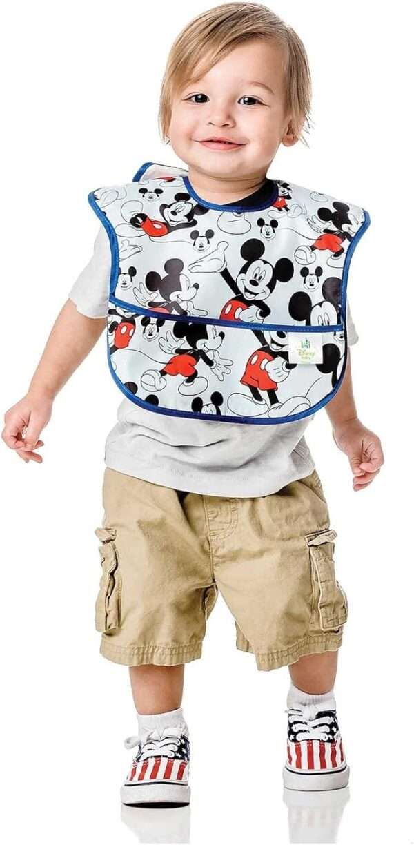 Bumkins Disney Baby Waterproof Superbib, Mickey - Image 4