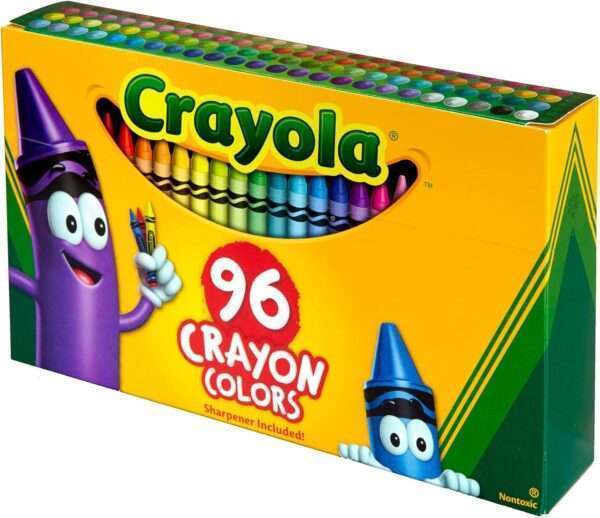 Crayola Crayons Non-Peggable Pack of 96 - Image 7