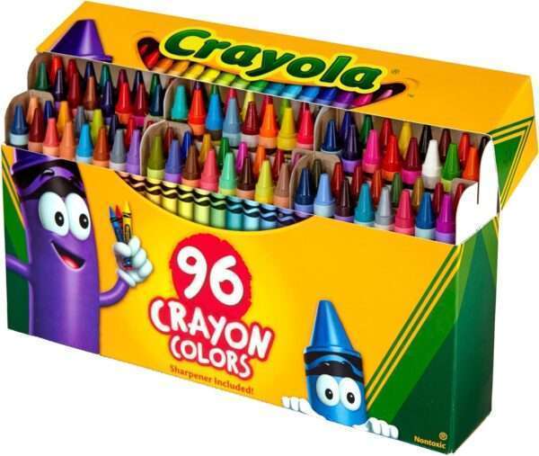 Crayola Crayons Non-Peggable Pack of 96 - Image 6