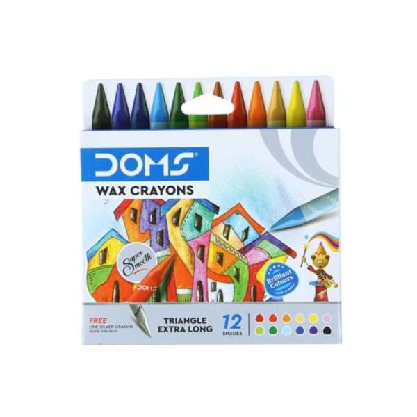 DOMS - Triangle Extra Long Wax Crayons - Image 9