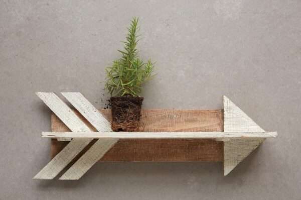 Arrow Shaped Wall Shelf - Image 3