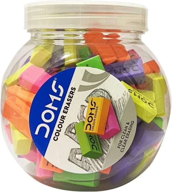 DOMS - Colored Eraser Jar - Image 2