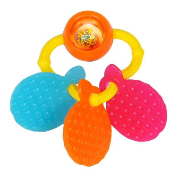 Funskool Giggles - Plastic Orange Teether - Image 7