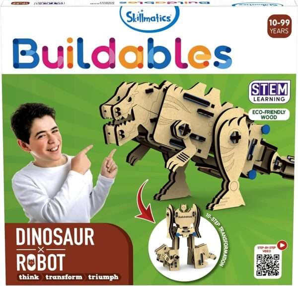 Skillmatics  Buildables - Dinosaur X Robot - Image 7