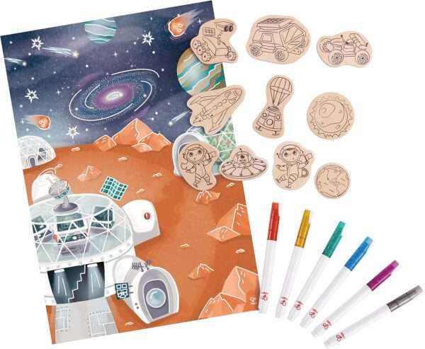 Hape - Mars Life DIY Magnets - Image 11