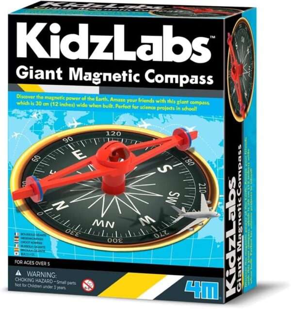 4M Kidzlabs - Giant Magnetic Compass - Image 6