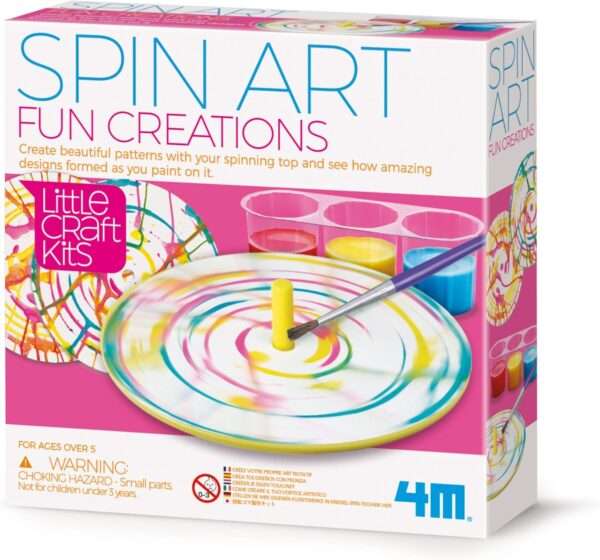 4M Little Craft Kits - Spin Art Fun Creation - Image 4