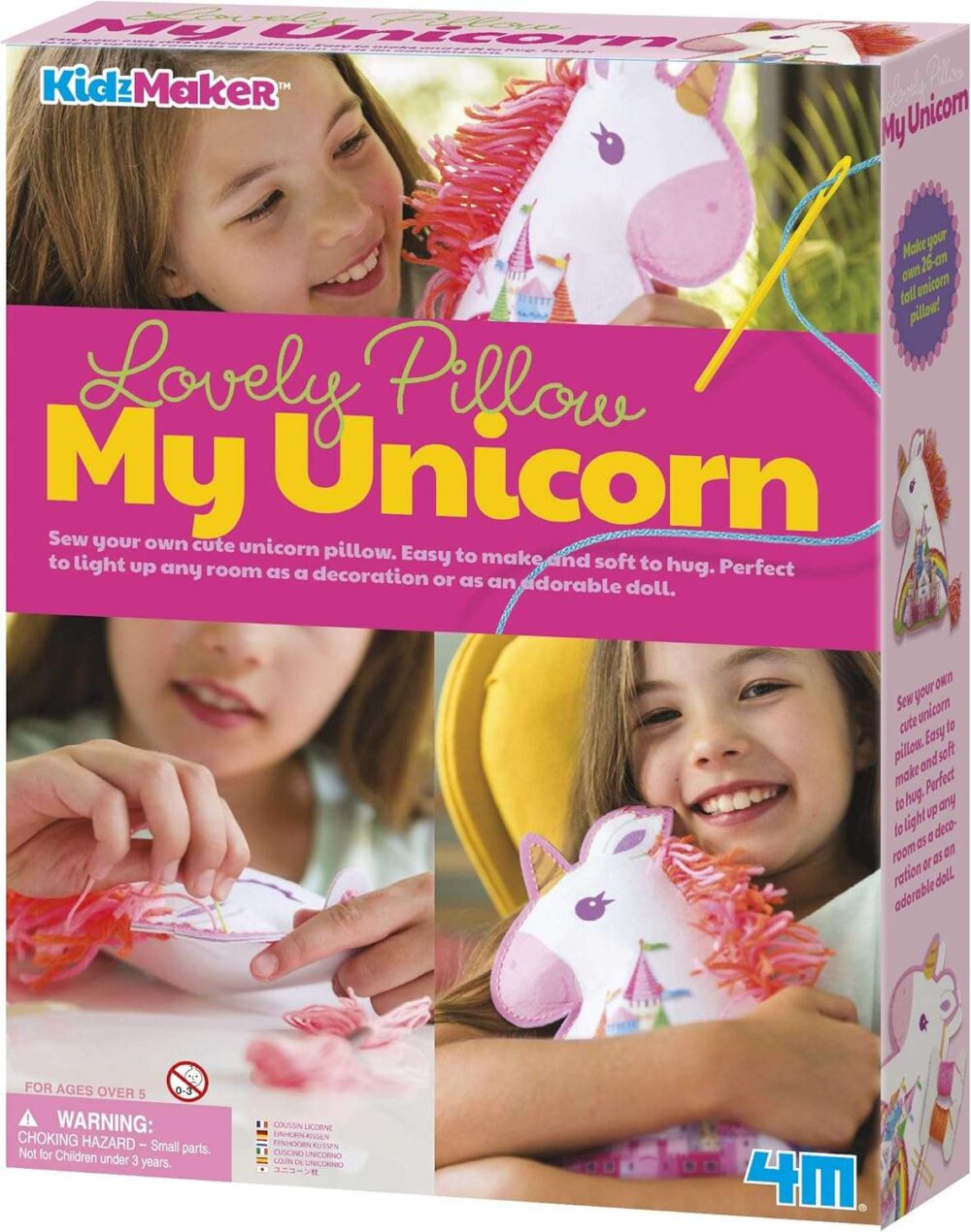 4M KidzMaker - My Unicorn Pillow - Image 10