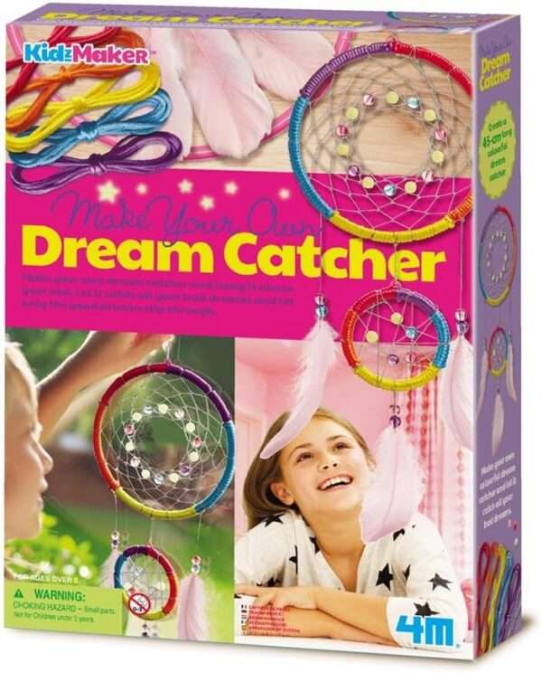 4M KidzMaker - Make Your Own Dream Catcher - Image 6