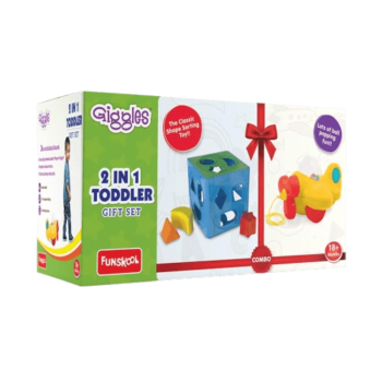 Funskool Giggles - 2 in 1 Toddler Multicolor Giftset