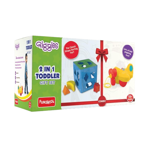 Funskool Giggles - 2 in 1 Toddler Multicolor Giftset