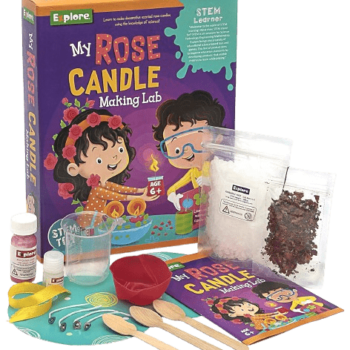 My Rose Candle Making Lab - STEM Learner