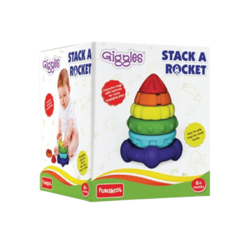 Funskool Giggles - Stack a Rocket