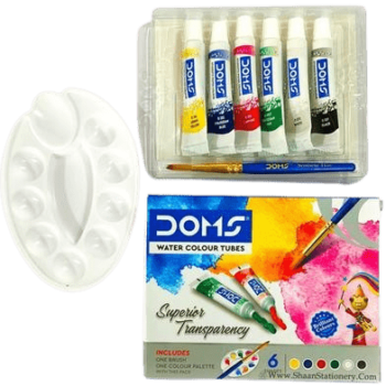 DOMS - Water Color Tubes 6 Shades