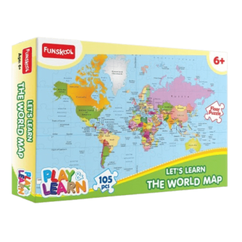 Funskool Play & Learn - World Map