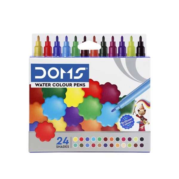 DOMS - Mini Water Color Pens - 24 Shades - Image 2