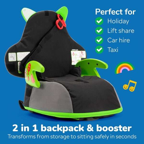 Trunki - Boostapak Booster Seat - Green - Image 8