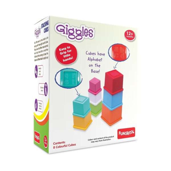 Funskool giggles - Stacking Cubes - Image 5