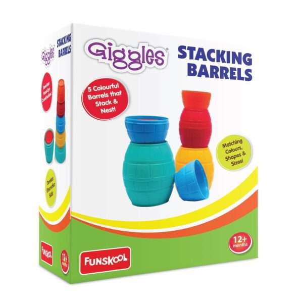 Funskool Giggles - Stacking Barrels - Image 7