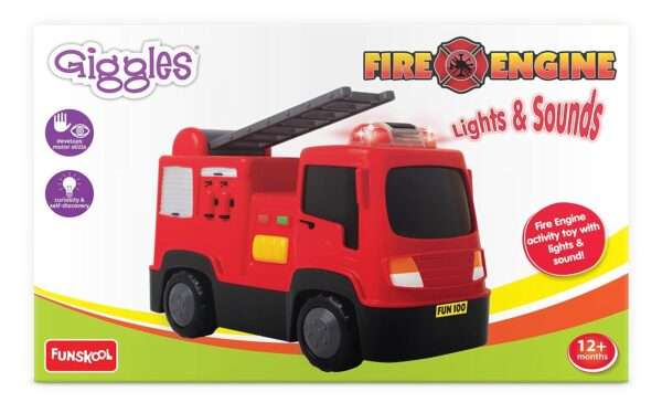 Funskool Giggles - Fire Engine - Image 5