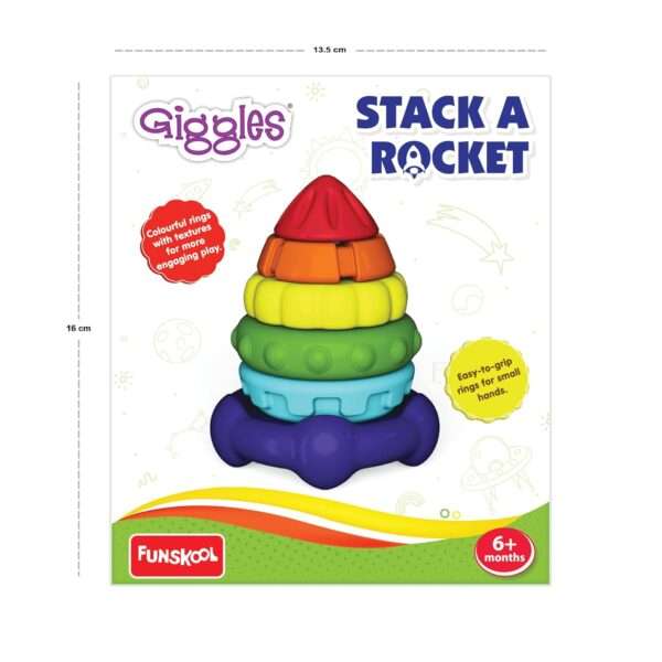 Funskool Giggles - Stack a Rocket - Image 7