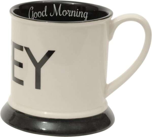 Black and White Stoneware Wifey Mug - Image 2