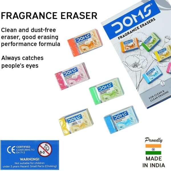 DOMS - Coloured Fragrance Erasers - Image 4