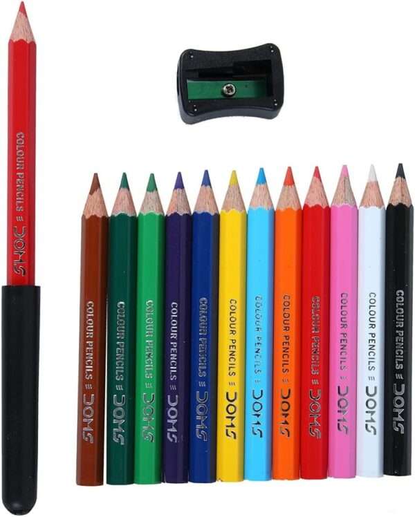 DOMS - Half Size Color Pencils 12 Shades - Image 6